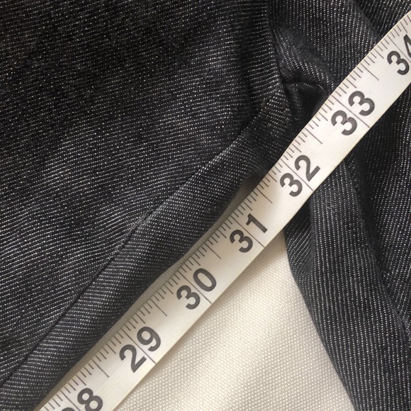 St John Sport by Marie Gray Grayish Black Wash Denim Jeans Size 10 - Picture 10 of 11